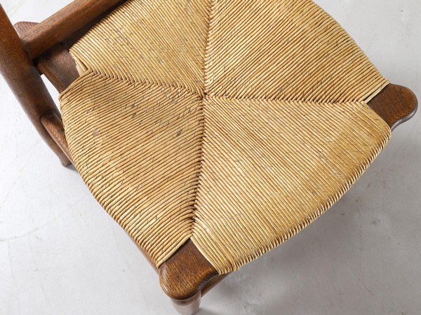 1539 Set Of 5 Guillerme Et Chambron Oak And Rush Chairs 26 Of 49 Master.jpg