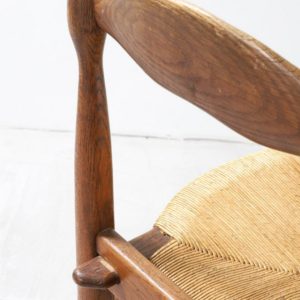 1539 Set Of 5 Guillerme Et Chambron Oak And Rush Chairs 38 Of 49 Master.jpg