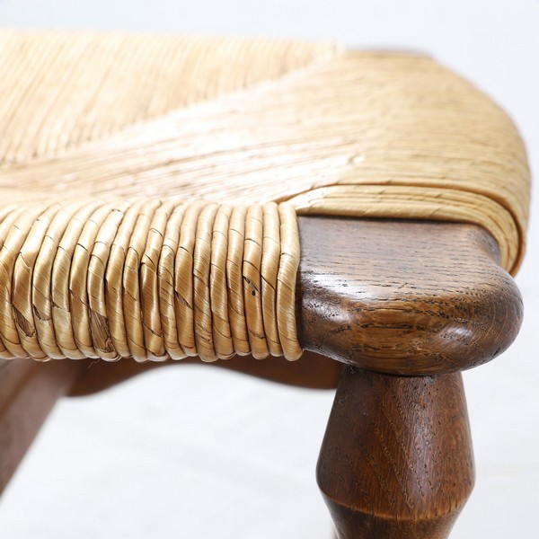 1539 Set Of 5 Guillerme Et Chambron Oak And Rush Chairs 43 Of 49 Master.jpg