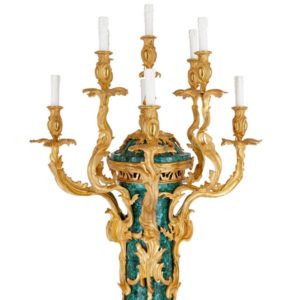 16724 Pair Louis Xv Style Ormolu Mounted Malachite Candelabra 3 Master.jpg