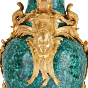 16724 Pair Louis Xv Style Ormolu Mounted Malachite Candelabra 5 Master.jpg