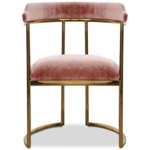 Acapulco 2 Dining Chair In Velvet Mauve Front Master.jpg