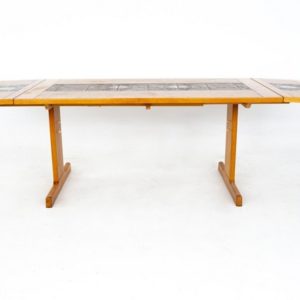 Gangso Mobler Teak Tile Top Dining Table W 2 Leaves 11 Master.jpg
