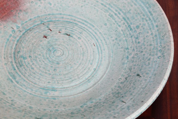 Glazed Teal Color Large Bowl Handcrafted Studio 12 Master.jpg