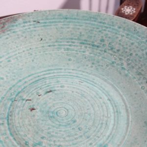 Glazed Teal Color Large Bowl Handcrafted Studio 15 Master.jpg