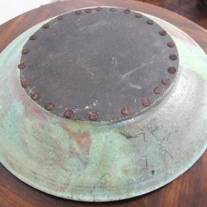 Glazed Teal Color Large Bowl Handcrafted Studio 18 Master.jpg