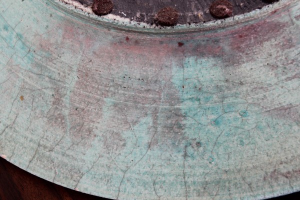 Glazed Teal Color Large Bowl Handcrafted Studio 19 Master.jpg