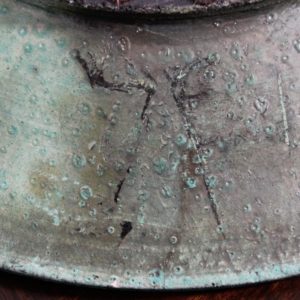 Glazed Teal Color Large Bowl Handcrafted Studio 20 Master.jpg