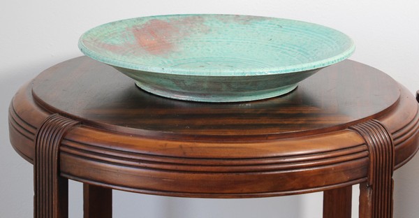 Glazed Teal Color Large Bowl Handcrafted Studio 2 Master.jpg