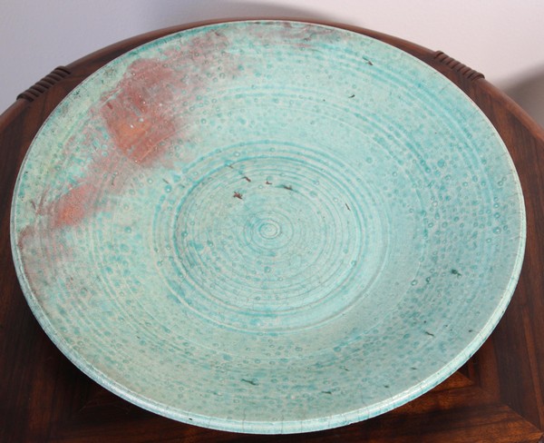 Glazed Teal Color Large Bowl Handcrafted Studio 5 Master.jpg