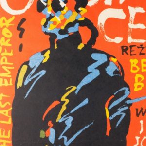 Last Emperor 1989 Waldemar Swierzy Polish B1 Film Poster 3 Master.jpg