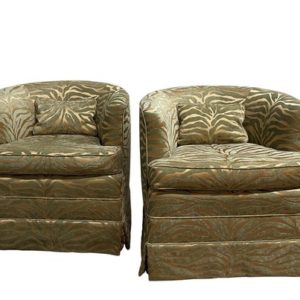 Pair Swivel Barrel Back Chairs Milo Baughman Style 2 Master.jpg