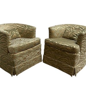 Pair Swivel Barrel Back Chairs Milo Baughman Style 4 Master.jpg