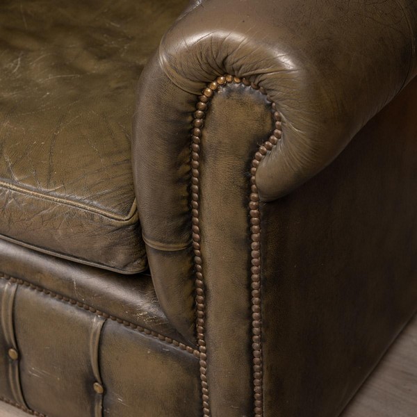 Pushkin Antiques Stylish 20thc Pair Of Chesterfield Leather Armchairs C 1970 10 Master.jpg
