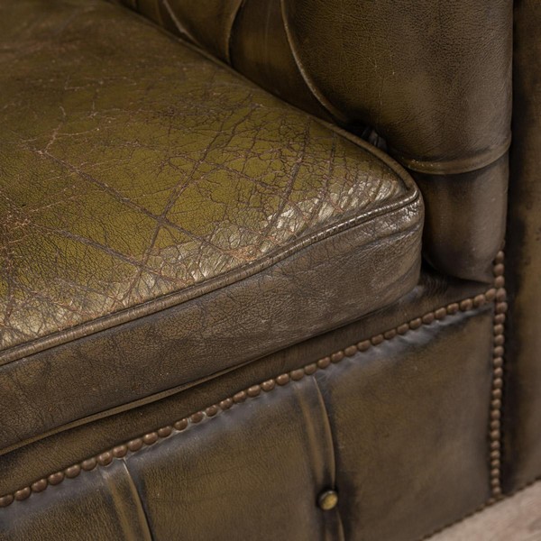 Pushkin Antiques Stylish 20thc Pair Of Chesterfield Leather Armchairs C 1970 15 Master.jpg