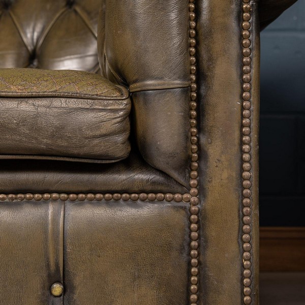 Pushkin Antiques Stylish 20thc Pair Of Chesterfield Leather Armchairs C 1970 22 Master.jpg