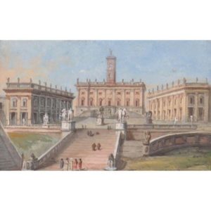 Views Of Rome Painting In Tempera On Paper 4 Master.jpg