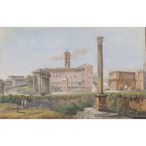 Views Of Rome Painting In Tempera On Paper 5 Master.jpg