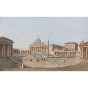 Views Of Rome Painting In Tempera On Paper 7 Master.jpg