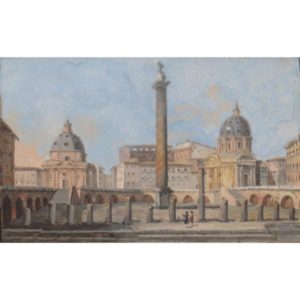 Views Of Rome Painting In Tempera On Paper 9 Master.jpg