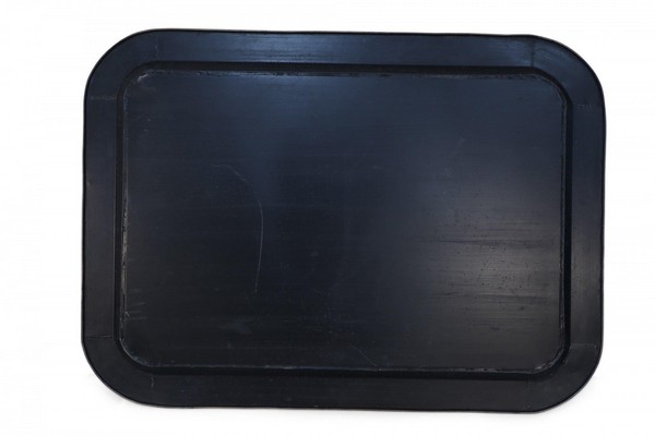 Vintage Chinese Rectangular Tole Black And Gold Monestary Scene Tray Nwl2600 6 Lg Master.jpg