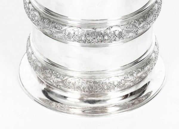 X0051 Antique Silver Plate Drum Biscuit Box Elkington And Co 19th Century 10 Master.jpg