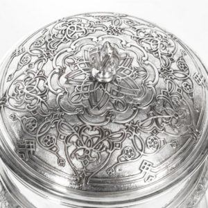 X0051 Antique Silver Plate Drum Biscuit Box Elkington And Co 19th Century 2 Master.jpg