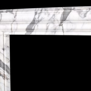 Baroque Bolection Fireplace Mantle Italian White Statuary Marble 5 2 Master.jpg
