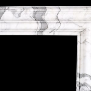 Baroque Bolection Fireplace Mantle Italian White Statuary Marble 5 4 Master.jpg