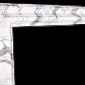 Baroque Bolection Fireplace Mantle Italian White Statuary Marble 5 5 Master.jpg