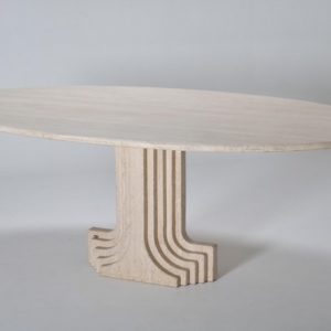 Carlo Scarpa Samo Travertine Dining Table 1 Master.jpg