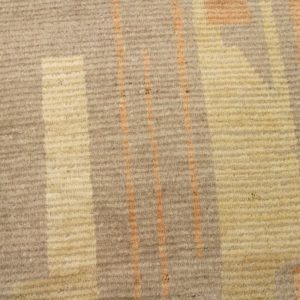 Close Up Taupe Orange Geometric Modern Distressed Rug 60816 Nazmiyal Master.jpg