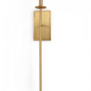 Contemporary Gilt Metal Fabric Shaded Wall Sconces 2 062596 2 Lg Master.jpg