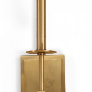 Contemporary Gilt Metal Fabric Shaded Wall Sconces 2 062596 4 Lg Master.jpg