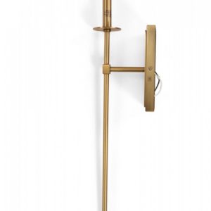 Contemporary Gilt Metal Fabric Shaded Wall Sconces 2 062596 5 Lg Master.jpg