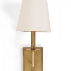 Contemporary Gilt Metal Fabric Shaded Wall Sconces 2 062596 6 Lg Master.jpg