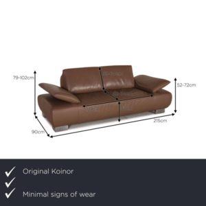 Koinor Volare Leder Sofa Braun Zweisitzer Couch Ppv15ixs Master.jpg