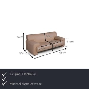 Machalke Leder Sofa Creme Zweisitzer Couch Patobpcy Master.jpg