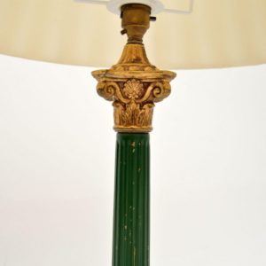 Pair Antique Neo Classical Brass Tole Table Lamps 6 Master.jpg