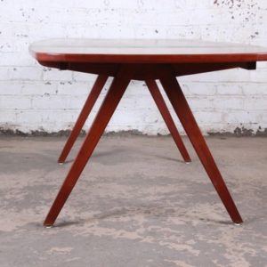 Poul Volther Danish Modern Teak Scissor Leg Dining Table Circa 1950 8183 Master.jpg