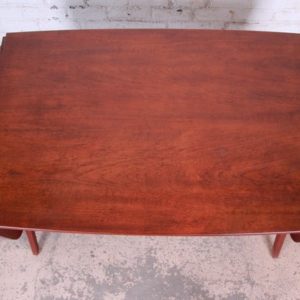 Poul Volther Danish Modern Teak Scissor Leg Dining Table Circa 1950 8603 Master.jpg