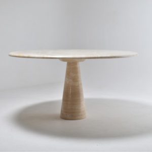 Round Pedestal Travertine Dining Table 4 Master.jpg